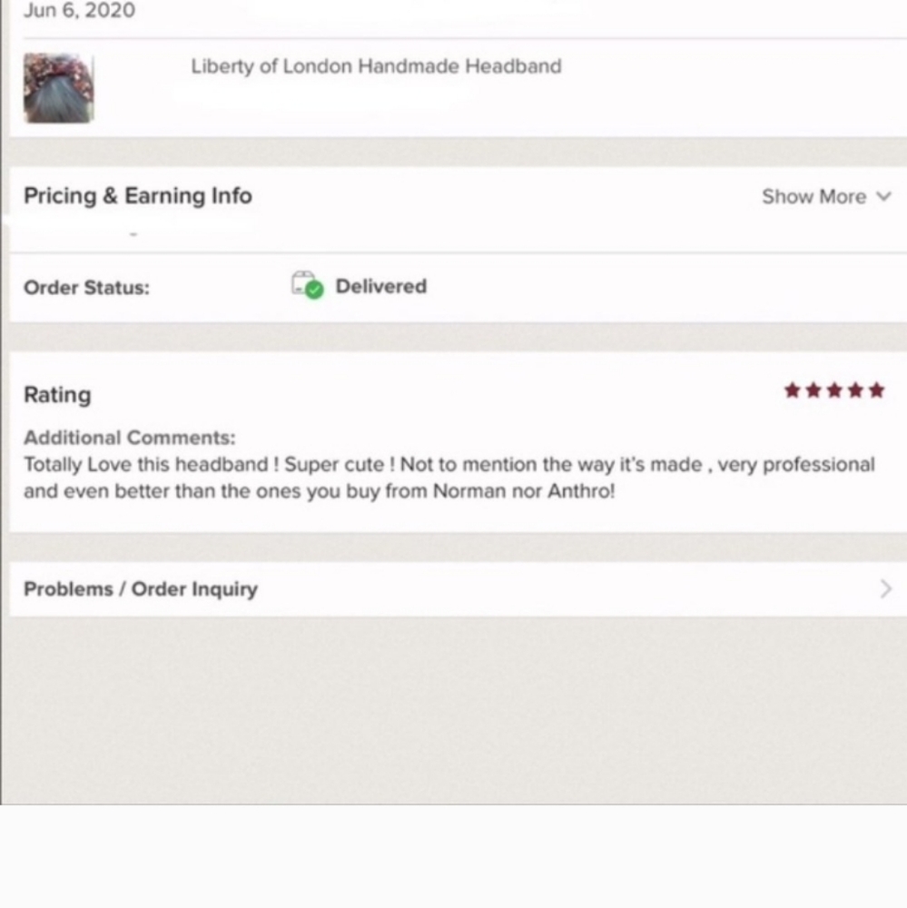 Liberty Art Fabric Tana Lawn Headband Wiltshire Red Blue Berry Classic Bespoke - Picture 10 of 12